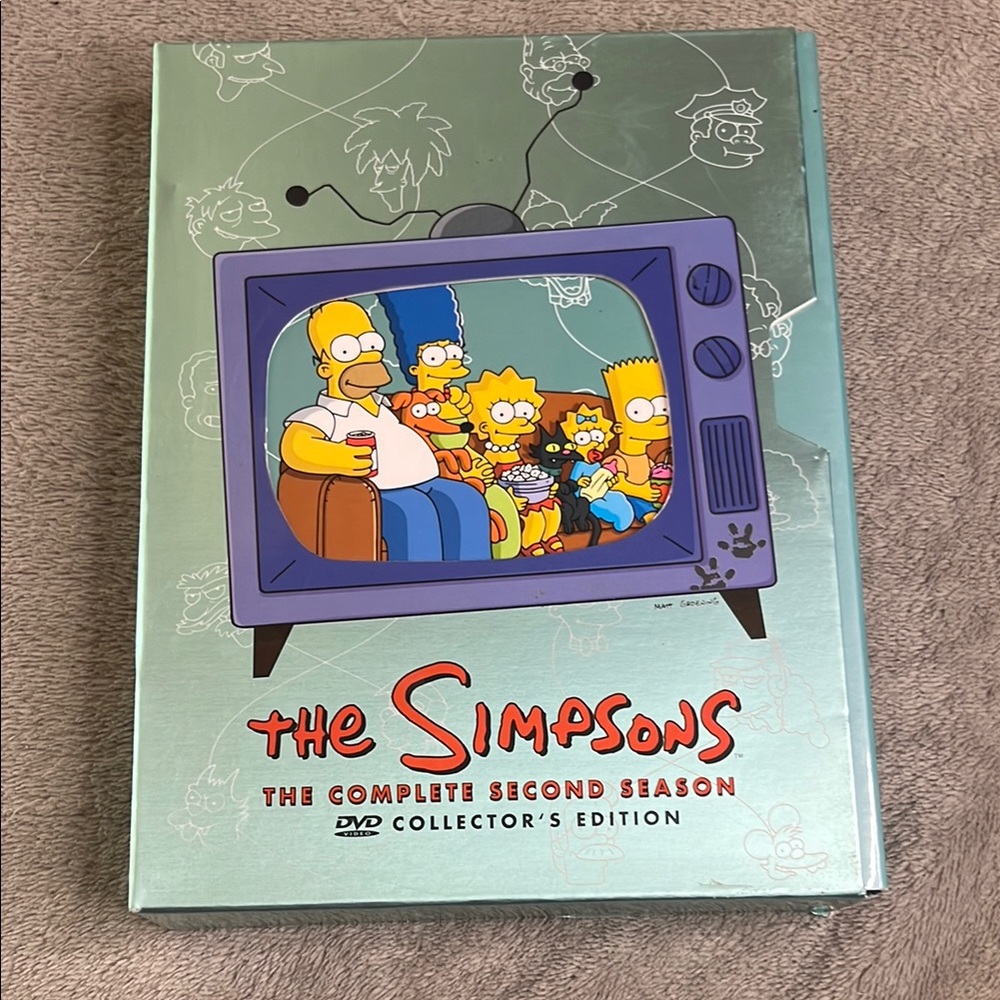 The Simpsons Complete Second Season DVD Collector's Edition